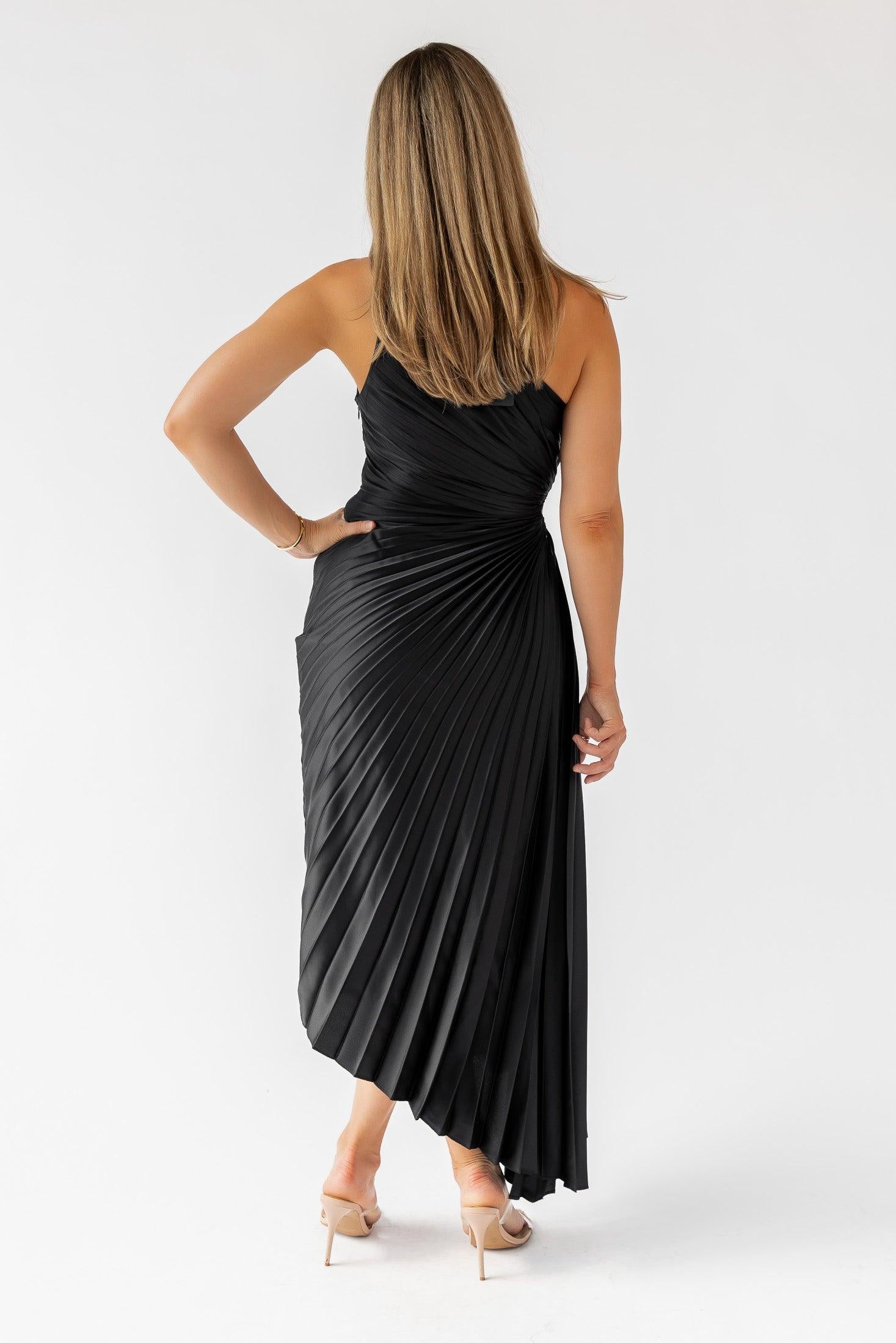 Monroe Black Maxi Dress