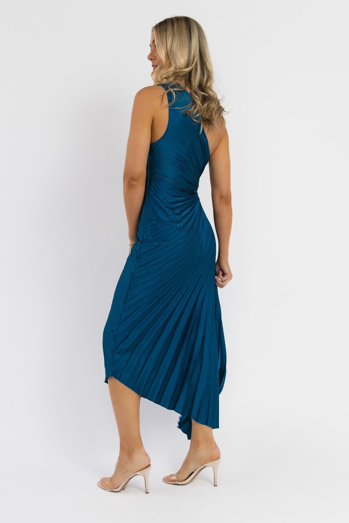 Monroe Blue Maxi Dress - Final Sale