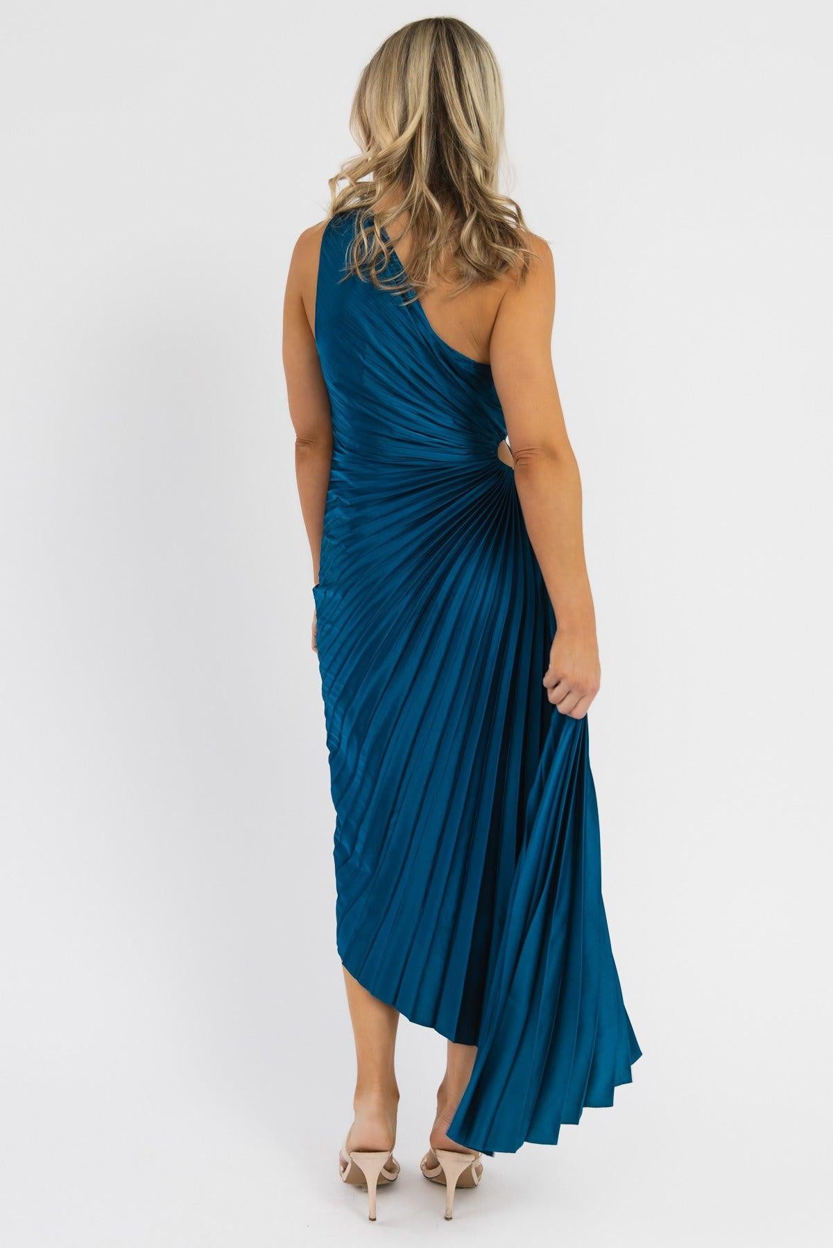 Monroe Blue Maxi Dress - Final Sale