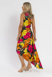 Monroe Pink Floral Maxi Dress - Final Sale