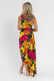 Monroe Pink Floral Maxi Dress - Final Sale