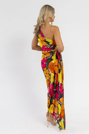 Monroe Pink Floral Maxi Dress - Final Sale