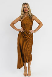 Monroe Golden Maxi Dress - Final Sale