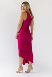 Monroe Magenta Maxi Dress - Final Sale