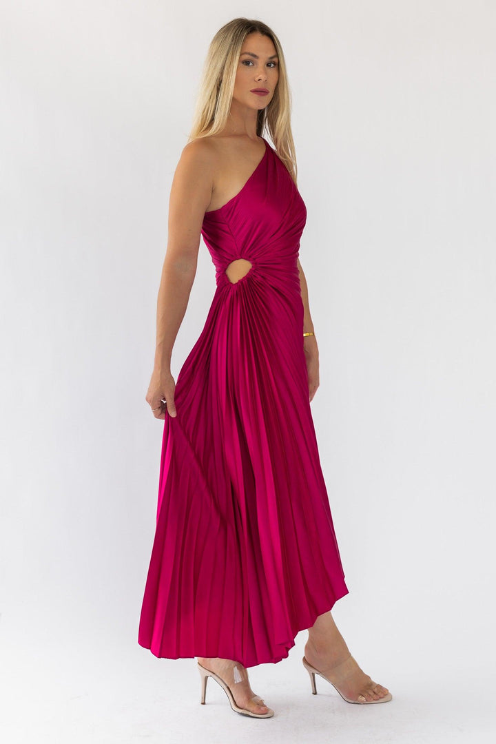 Monroe Magenta Maxi Dress - Final Sale