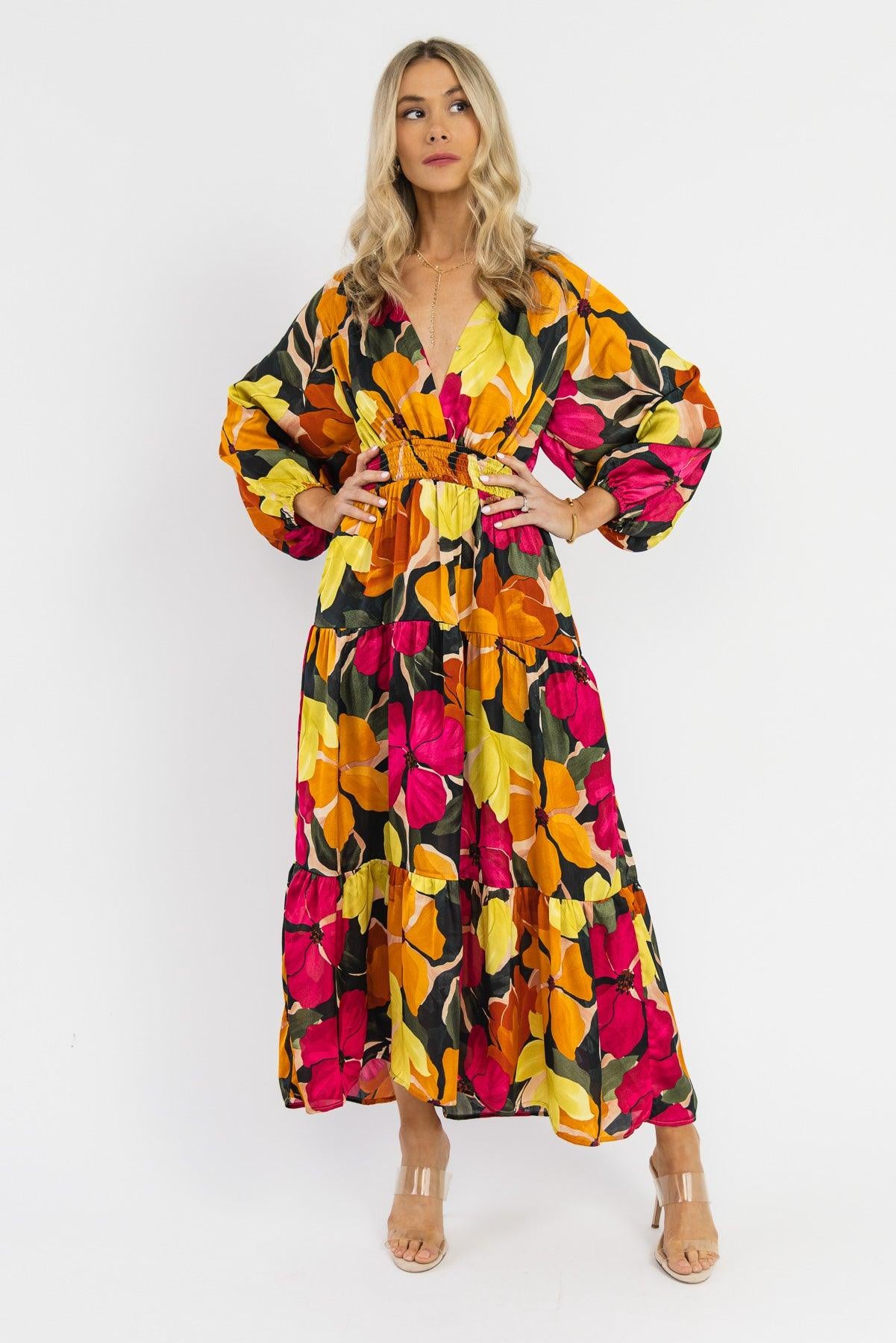 Nico Floral Maxi Dress - Final Sale