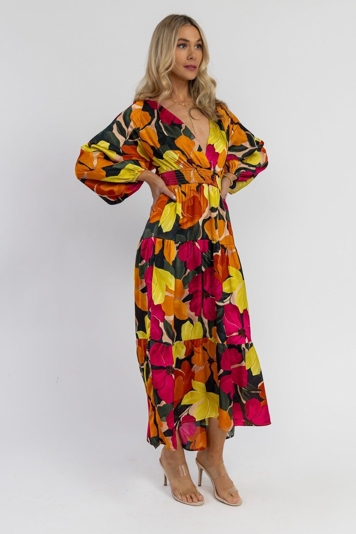 Nico Floral Maxi Dress - Final Sale