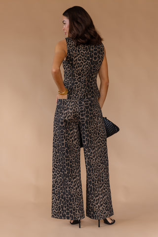 Bardot Leopard Print Pant