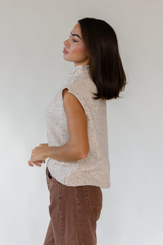 Finley Sweater Vest - Oatmeal
