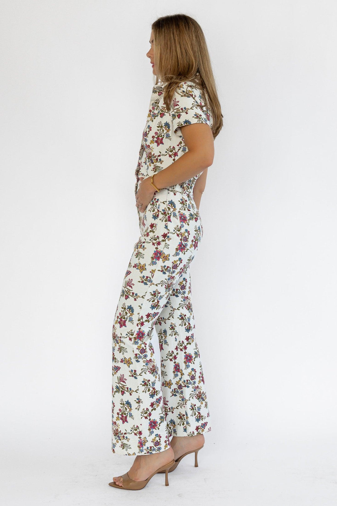 Sadie Floral Print Jumpsuit