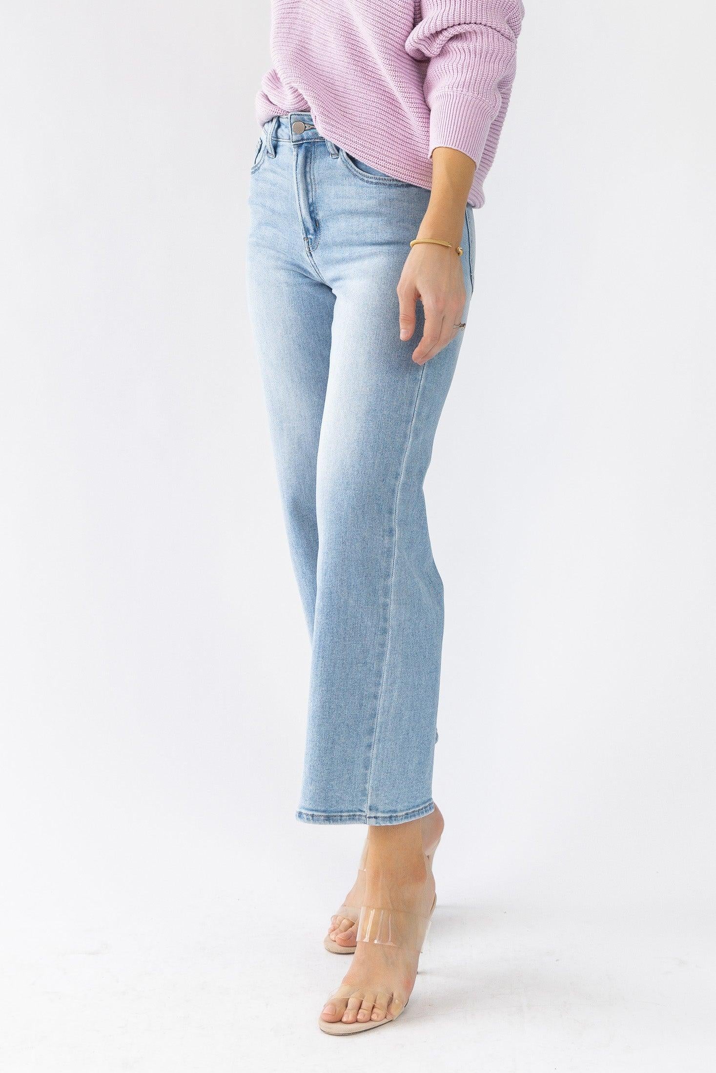 Stellan Slim Wide Leg Jeans - Final Sale