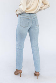 Vanessa Light Wash Straight Denim