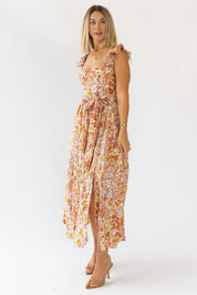 Vara Corset Floral Maxi Dress - Final Sale