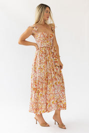 Vara Corset Floral Maxi Dress - Final Sale