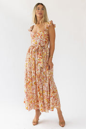 Vara Corset Floral Maxi Dress - Final Sale