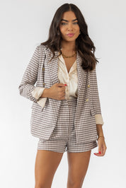 Yasmin Blazer & Short Set - Final Sale