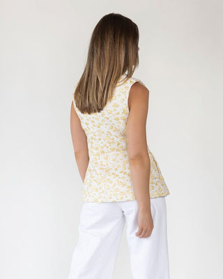 Alina Jacquard Button Vest - Final Sale - JO+CO