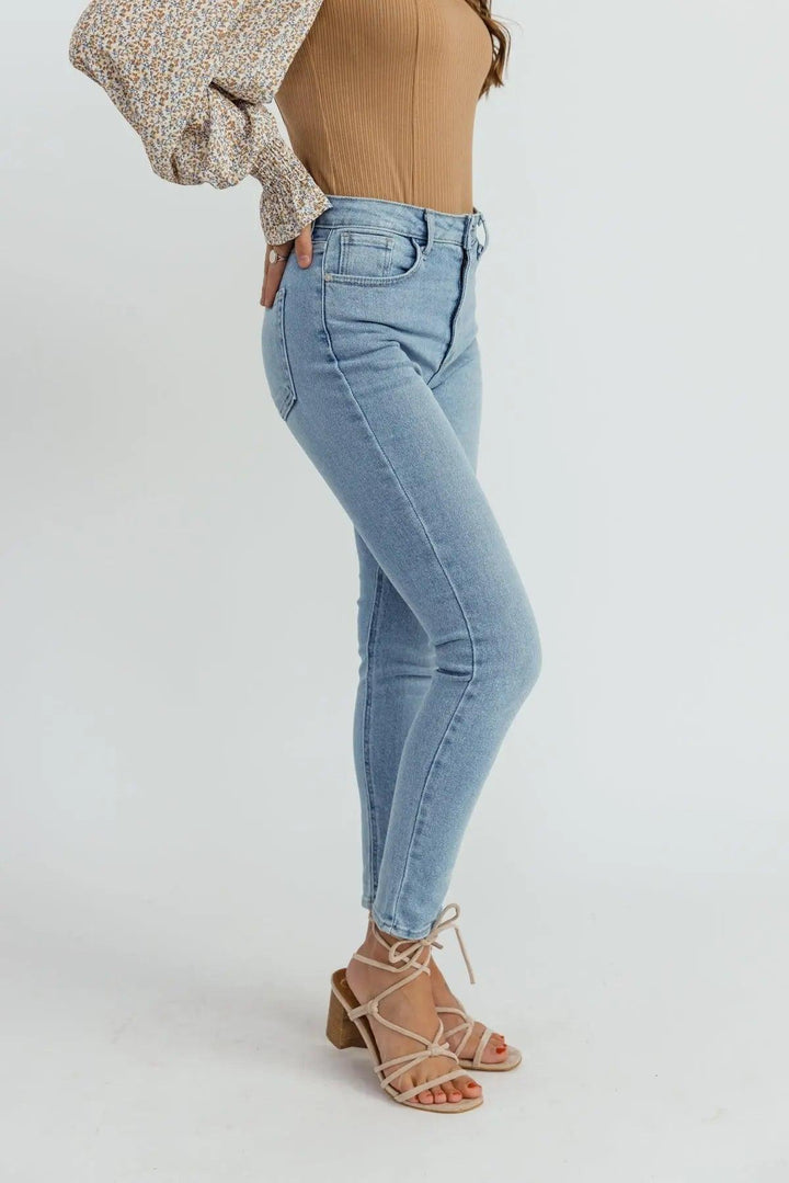 Ashby Light Wash Skinny Jeans - FINAL SALE - JO+CO