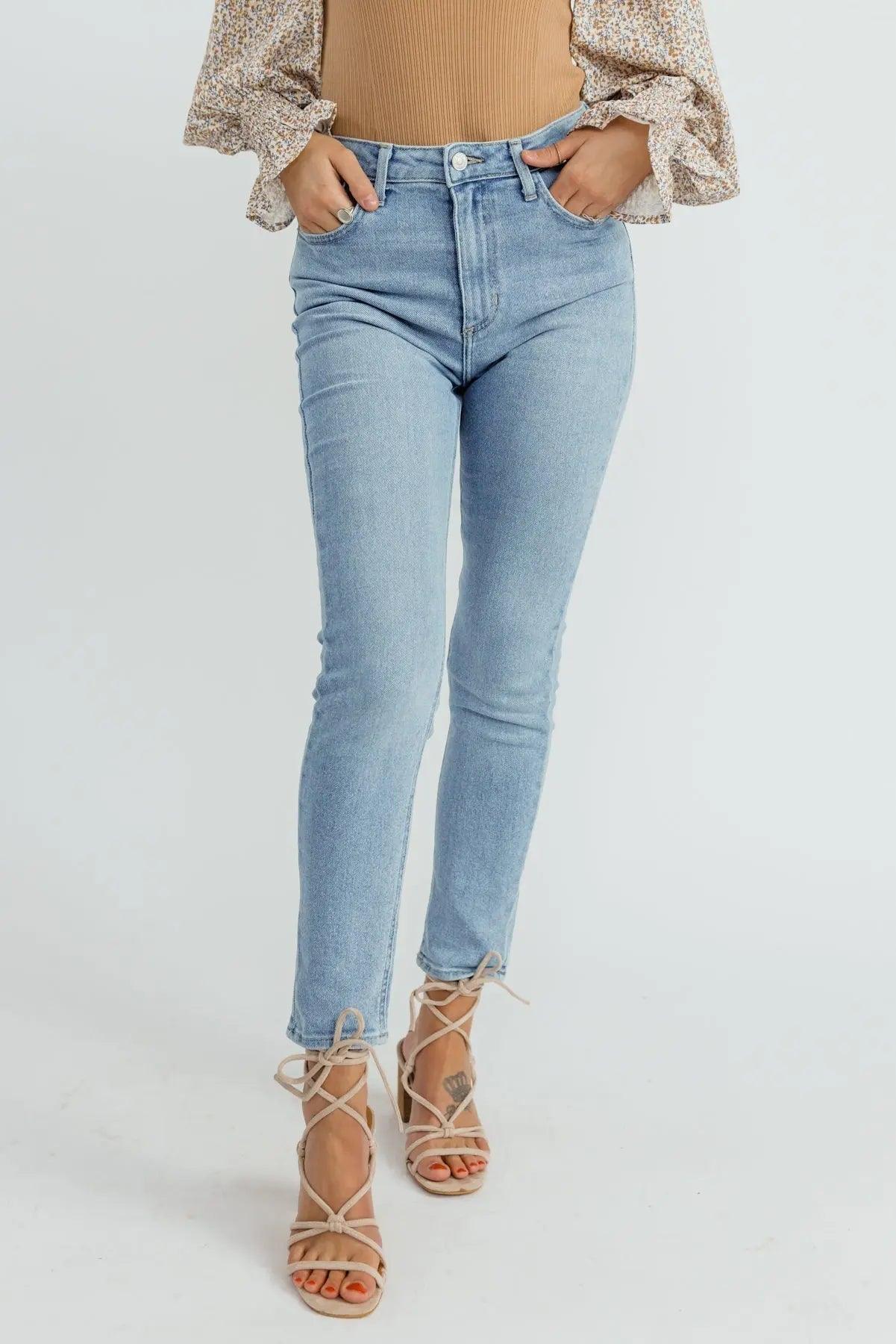 Ashby Light Wash Skinny Jeans - FINAL SALE - JO+CO