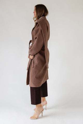 ASTR The Label Elaxi Taupe Coat - JO+CO