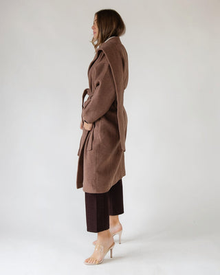 ASTR The Label Elaxi Taupe Coat - JO+CO