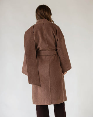 ASTR The Label Elaxi Taupe Coat - JO+CO