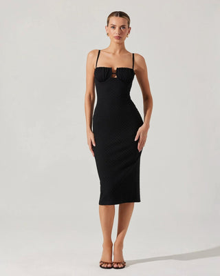 ASTR The Label Jaida Black Bustier Dress - Final Sale - JO+CO