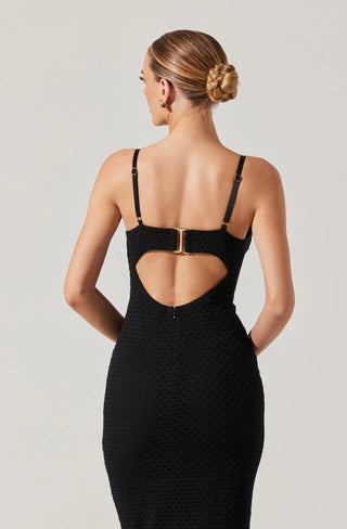 ASTR The Label Jaida Black Bustier Dress - Final Sale - JO+CO