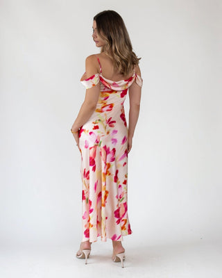 ASTR The Label Kitura Watercolor Dress - Final Sale - JO+CO