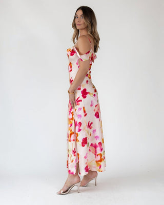 ASTR The Label Kitura Watercolor Dress - Final Sale - JO+CO