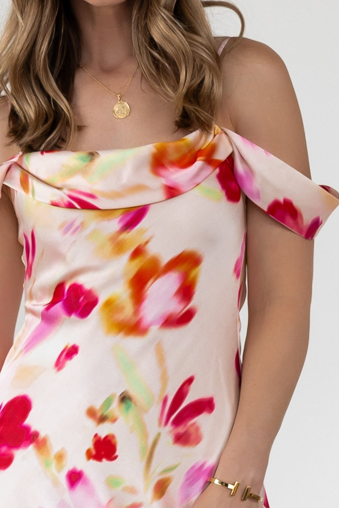 ASTR The Label Kitura Watercolor Dress - Final Sale - JO+CO