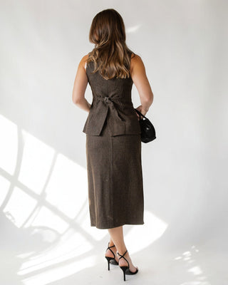 ASTR The Label Sonja Plaid Vest - JO+CO