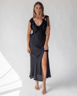 ASTR The Label Sorbae Black Dress - JO+CO