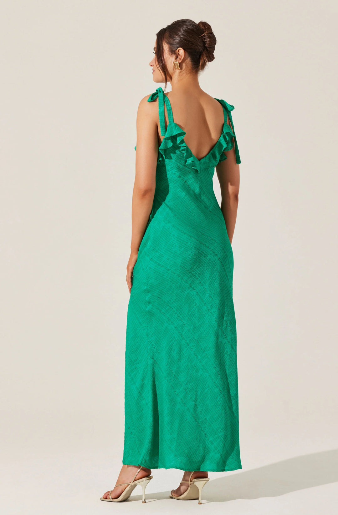 ASTR The Label Sorbae Green Dress - Final Sale - JO+CO