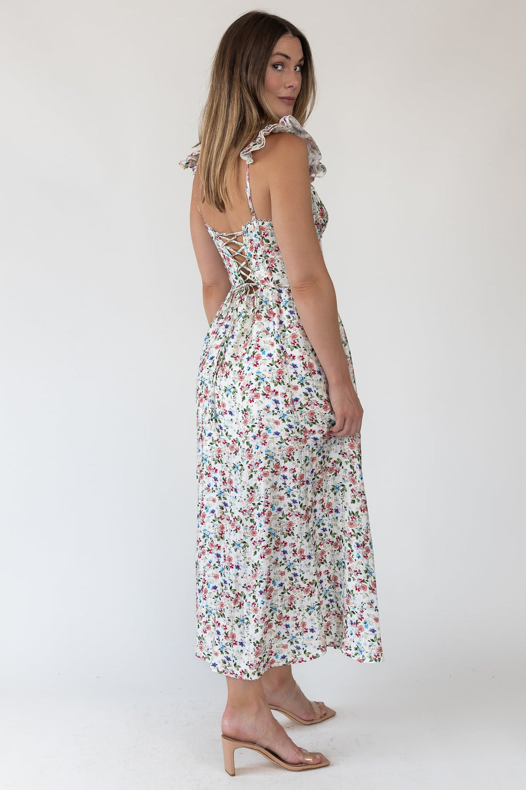 ASTR The Label Wedelia Floral Dress - Final Sale - JO+CO