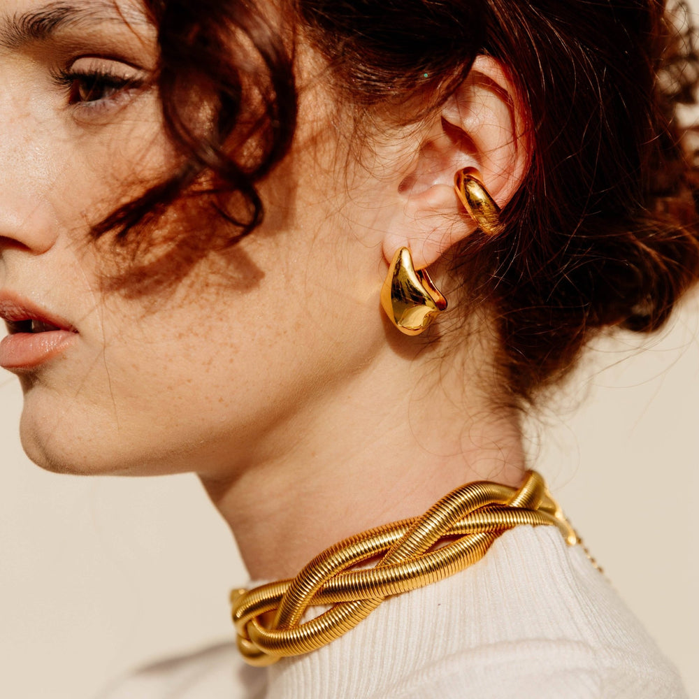 Becca Ear Cuff: Gold - JO+CO