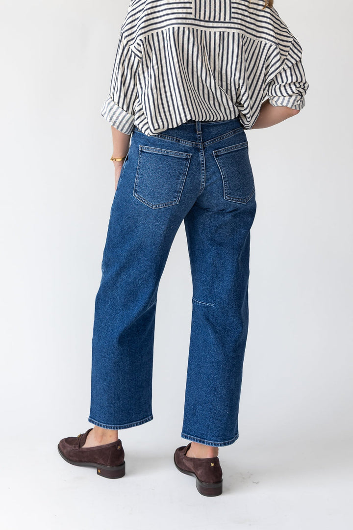 Bennett Dark Utility Seamed Barrel - Final Sale - JO+CO