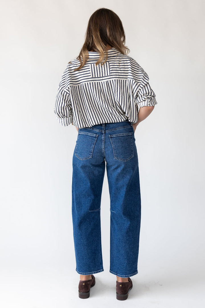 Bennett Dark Utility Seamed Barrel - Final Sale - JO+CO