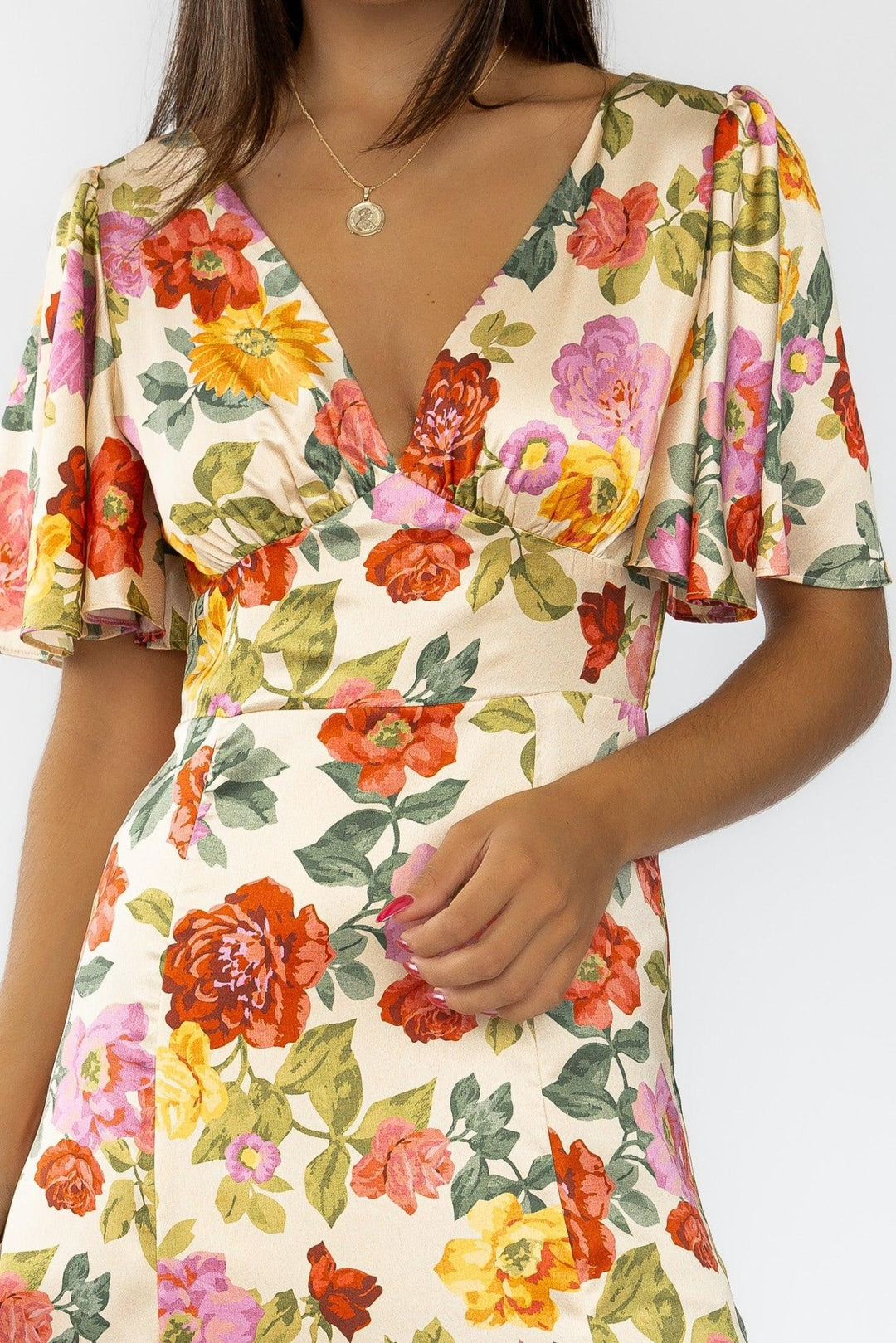 Birdie Garden Floral Maxi Dress - JO+CO