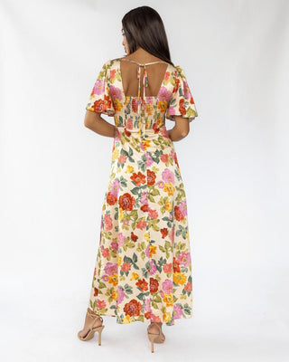 Birdie Garden Floral Maxi Dress - JO+CO