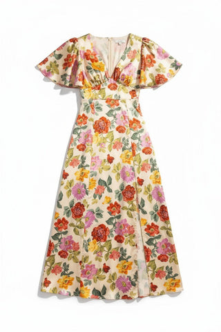 Birdie Garden Floral Maxi Dress - JO+CO