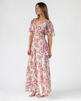 Birdie Veiled Floral Maxi Dress - Final Sale - JO+CO