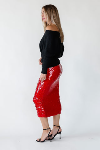 Brandie Black Rib Knit Sweater - Final Sale - JO+CO