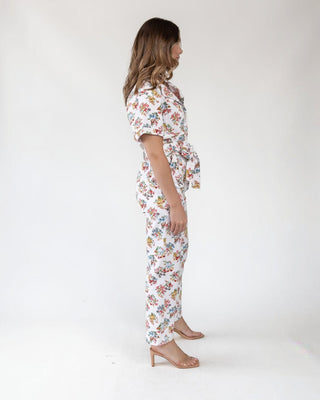 Camille Garden Print Jumpsuit - Final Sale - JO+CO