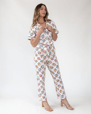 Camille Garden Print Jumpsuit - Final Sale - JO+CO