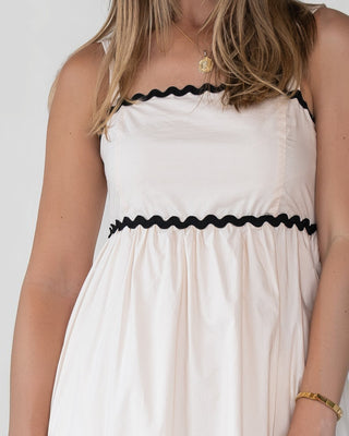 Cienna Ric Rac Trim Maxi Dress - Final Sale - JO+CO