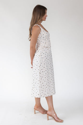 Daisyfield Blue Vest Midi Dress - Final Sale - JO+CO