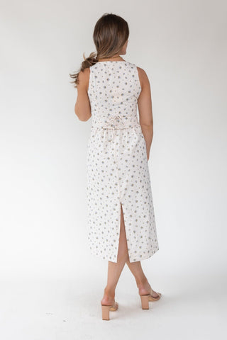 Daisyfield Blue Vest Midi Dress - Final Sale - JO+CO