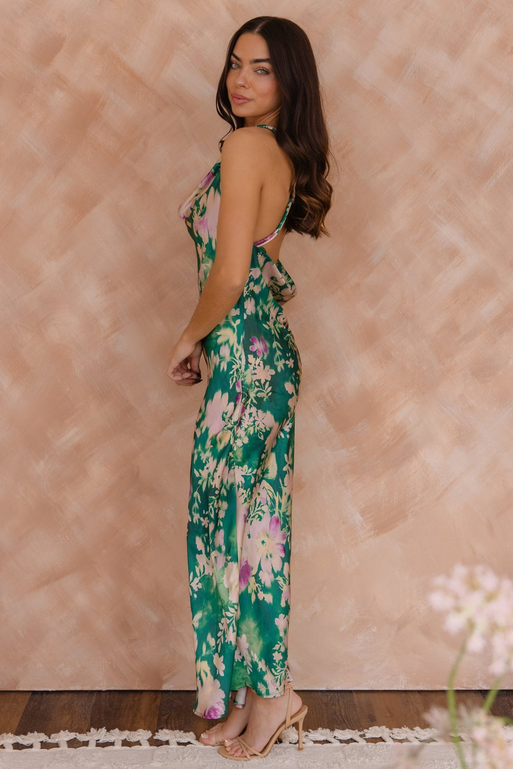 Fern Green Garden Slip Dress - Final Sale - JO+CO