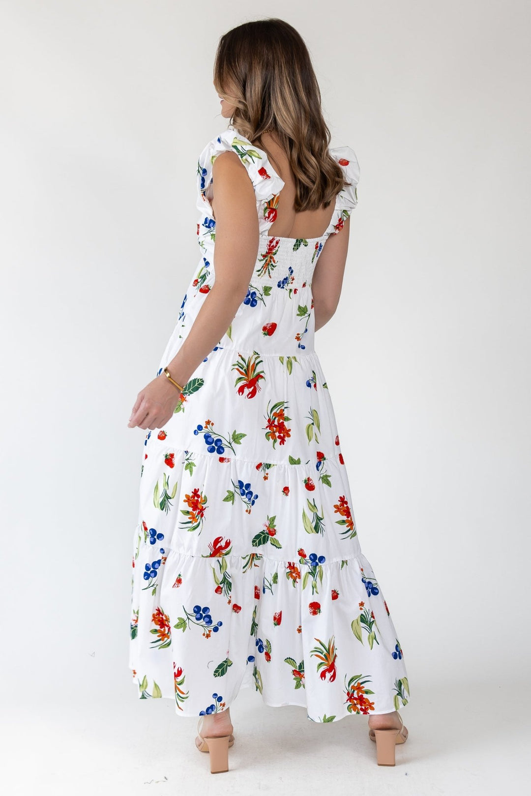 Isla Riviera Fruit Print Maxi Dress - Final Sale - JO+CO